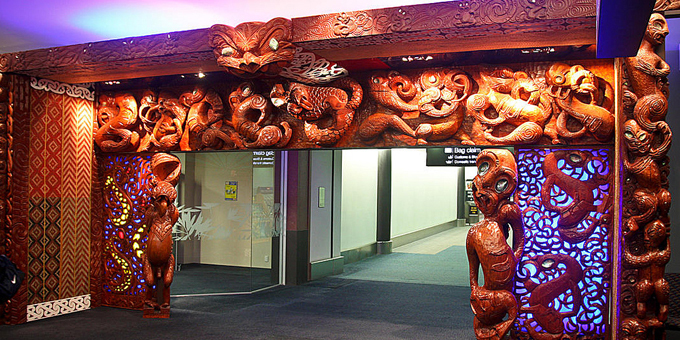 Traditional Maori Carving